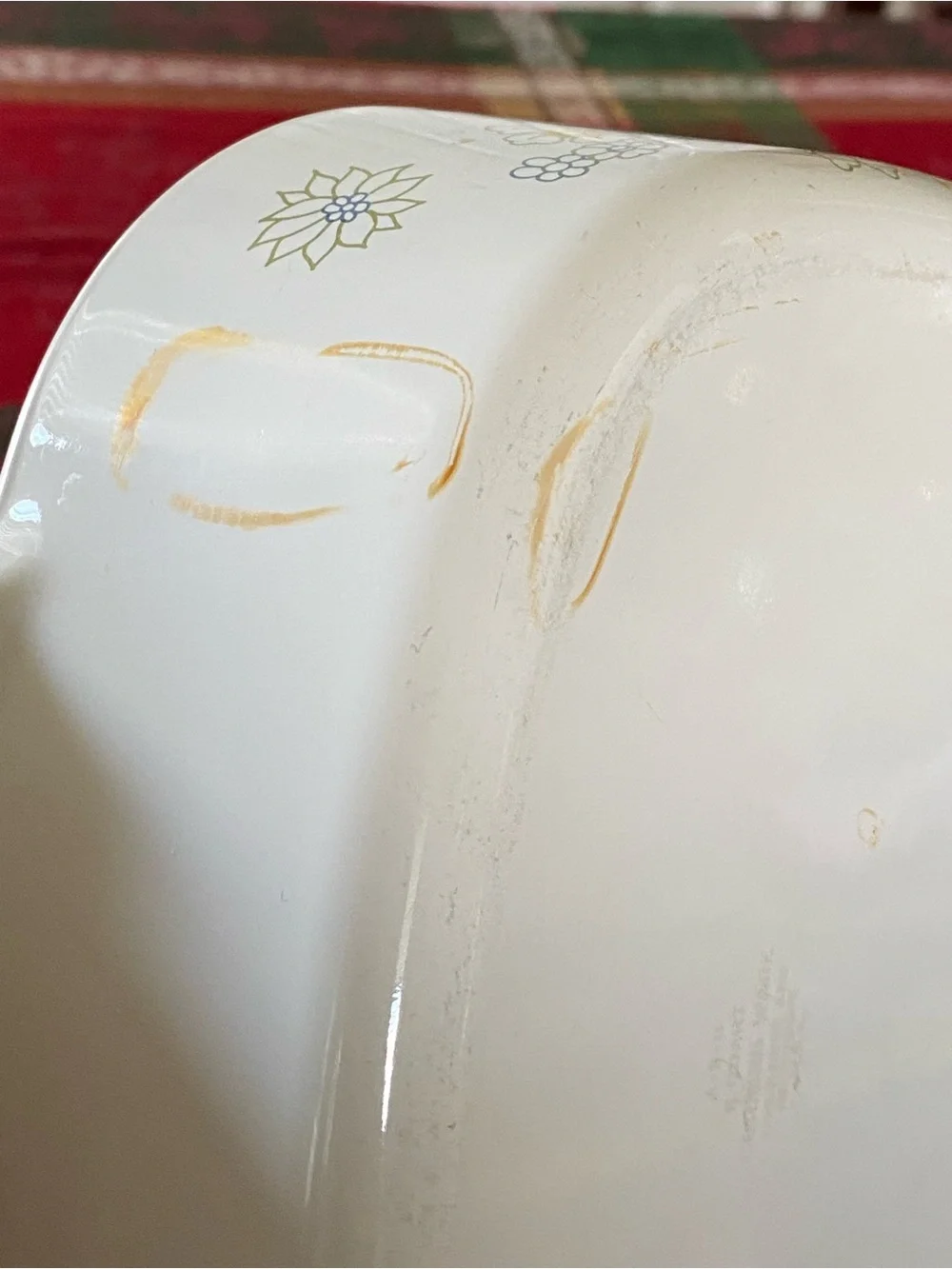 Vintage Corning Ware A-2-B Floral Bouquet 2qt Casserole Baking Dish Daisy Design